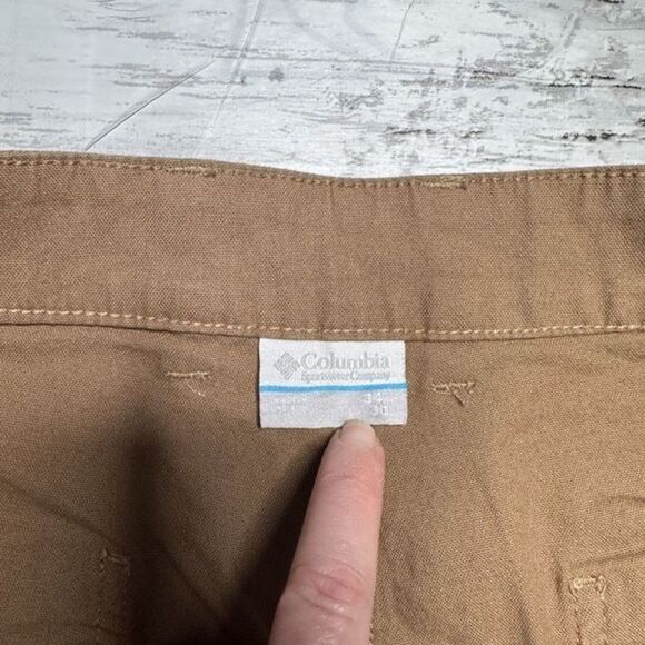 Columbia Active fit omni-shade 34x30 khaki - Picture 4 of 7